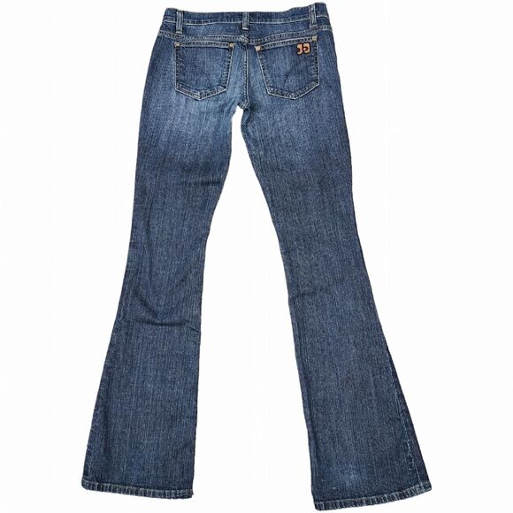 Joe's Jeans Women's 27 The Rocker Fit Burke Wash Flare Denim Jeans - Picture 5 of 16